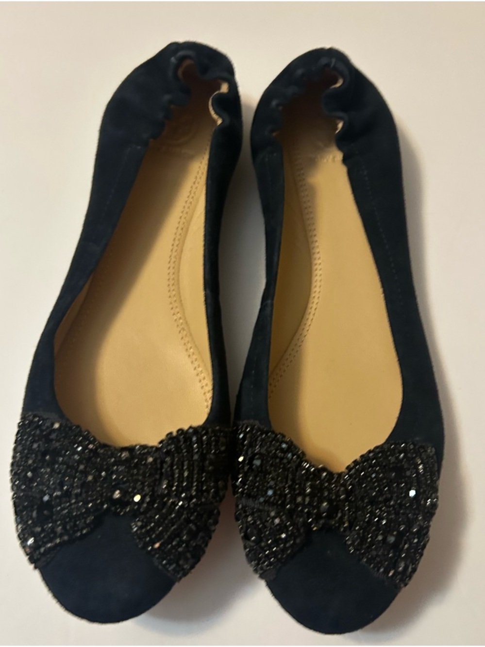 Tory Burch Black Suede
Bonneville Ballet Flat Size: 9